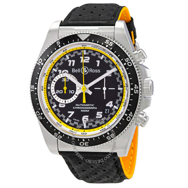 Relógio Cronógrafo vintage automático mostrador preto 43 mm - Mercado de Luxo - O Maior E-Commerce de Bens, Produtos e Serviços de Luxo do Brasil.