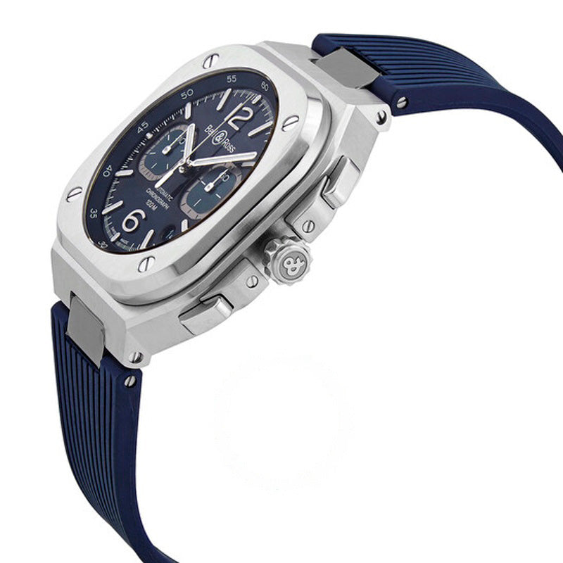 Relógio BR 03-93 Cronógrafo Automático Mostrador Azul 42 mm - Mercado de Luxo - O Maior E-Commerce de Bens, Produtos e Serviços de Luxo do Brasil.