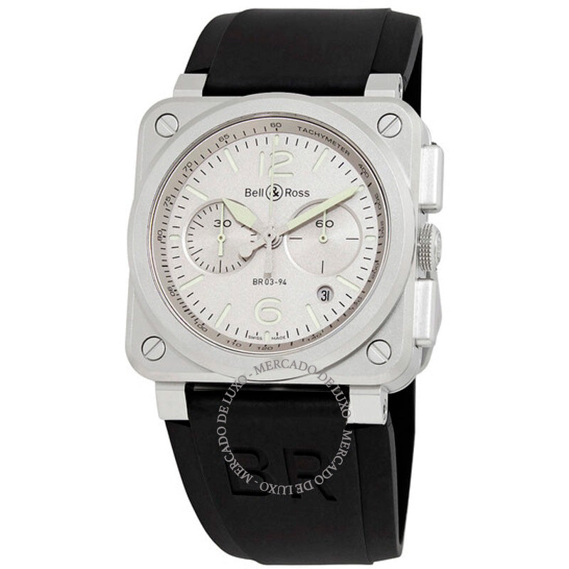 Relógio Horolum Cronógrafo Automático Mostrador Cinza 42 mm - Mercado de Luxo - O Maior E-Commerce de Bens, Produtos e Serviços de Luxo do Brasil.
