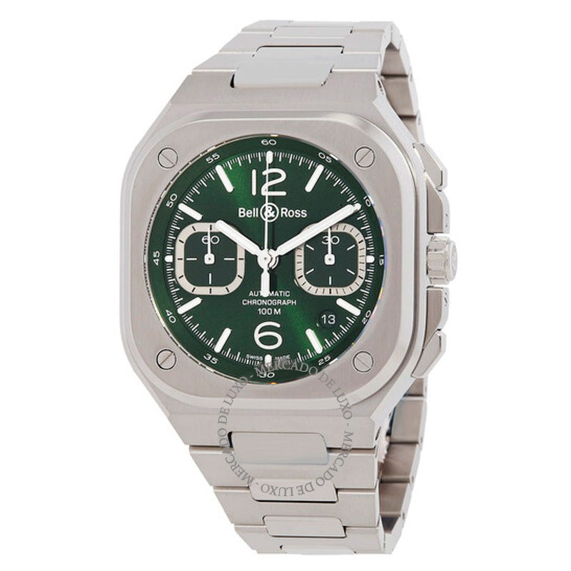 Relógio Cronógrafo Urbano Automático Mostrador Verde 42 mm - Mercado de Luxo - O Maior E-Commerce de Bens, Produtos e Serviços de Luxo do Brasil.