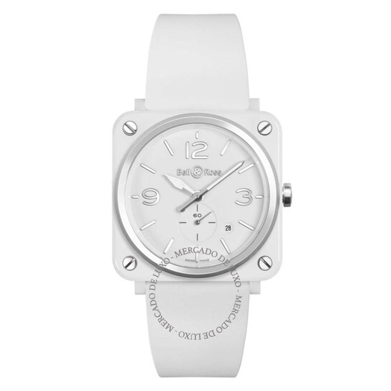 Relógio Cronômetro de quartzo de aviação com mostrador branco 39 mm - Mercado de Luxo - O Maior E-Commerce de Bens, Produtos e Serviços de Luxo do Brasil.