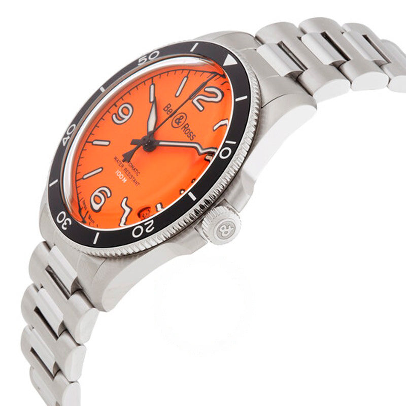 Relógio BR V2-92 Laranja Automático Mostrador Laranja 41 mm - Mercado de Luxo - O Maior E-Commerce de Bens, Produtos e Serviços de Luxo do Brasil.