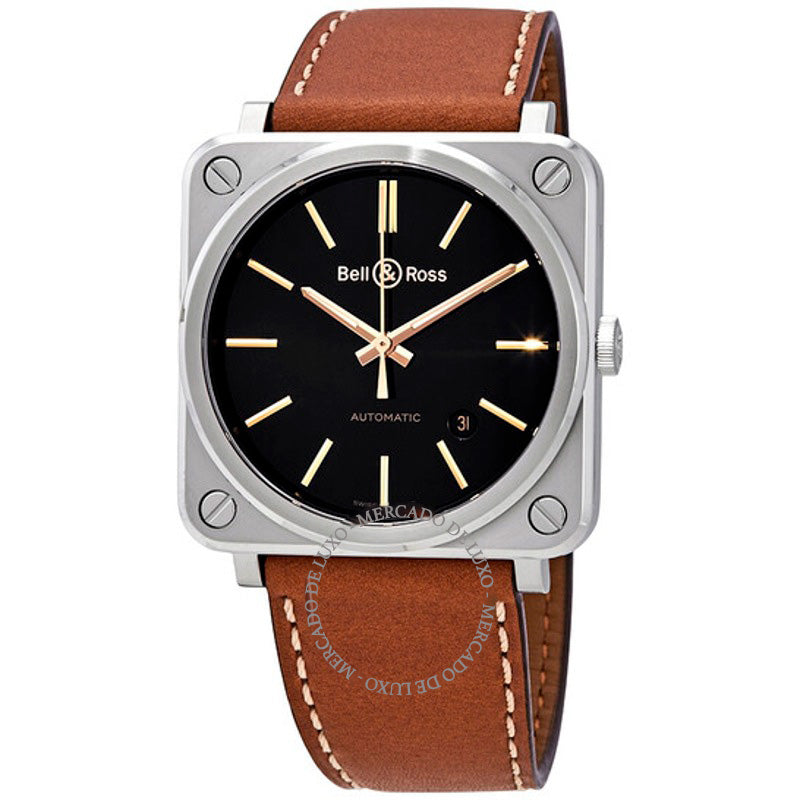 Relógio Golden Heritage Automático Mostrador Preto 40 mm - Mercado de Luxo - O Maior E-Commerce de Bens, Produtos e Serviços de Luxo do Brasil.