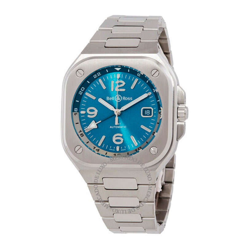 Relógio Azul Céu BR 05 Automático Mostrador Azul 41 mm - Mercado de Luxo - O Maior E-Commerce de Bens, Produtos e Serviços de Luxo do Brasil.