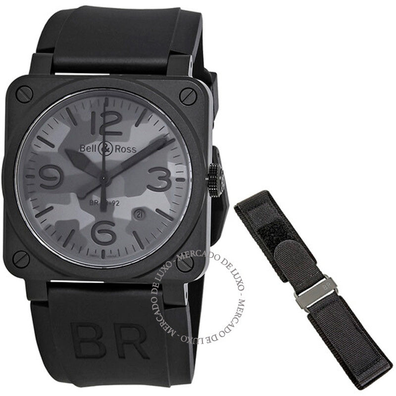 Relógio Mostrador de camuflagem automática de aviação 42 mm - Mercado de Luxo - O Maior E-Commerce de Bens, Produtos e Serviços de Luxo do Brasil.