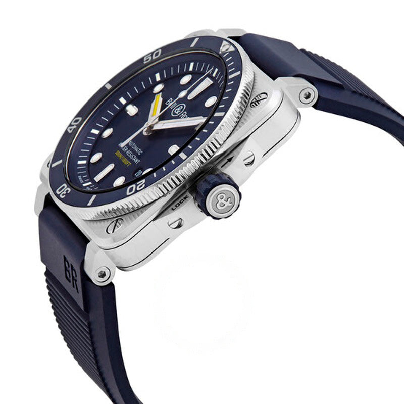 Relógio BR03-92 Diver Automático Mostrador Azul  - Mercado de Luxo - O Maior E-Commerce de Bens, Produtos e Serviços de Luxo do Brasil.