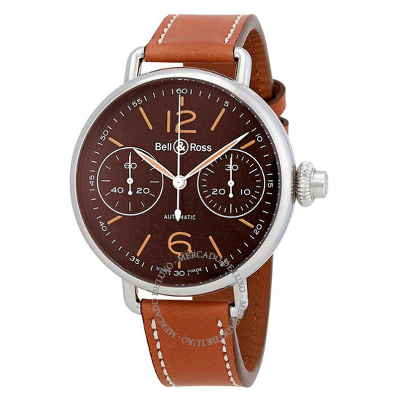 Relógio Monopoussoir Heritage Brown Dial  - Mercado de Luxo - O Maior E-Commerce de Bens, Produtos e Serviços de Luxo do Brasil.