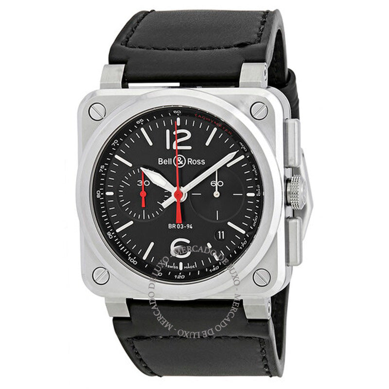 Relógio Cronógrafo Automático de Aviação 42 mm - Mercado de Luxo - O Maior E-Commerce de Bens, Produtos e Serviços de Luxo do Brasil.