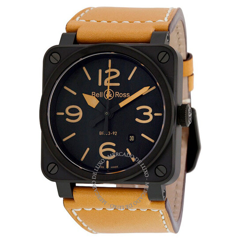 Relógio Instrumento Heritage Black Dial 42 mm - Mercado de Luxo - O Maior E-Commerce de Bens, Produtos e Serviços de Luxo do Brasil.