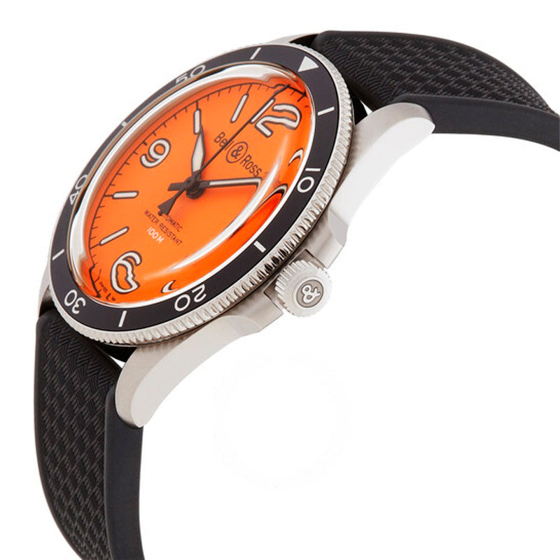 Relógio BR V2-92 Mostrador Laranja Automático 41 mm - Mercado de Luxo - O Maior E-Commerce de Bens, Produtos e Serviços de Luxo do Brasil.