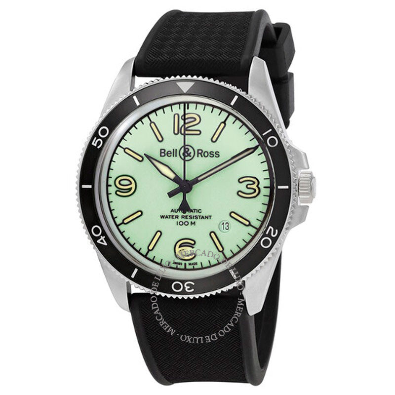 Relógio BR V2-92 Mostrador Verde Automático 41 mm - Mercado de Luxo - O Maior E-Commerce de Bens, Produtos e Serviços de Luxo do Brasil.