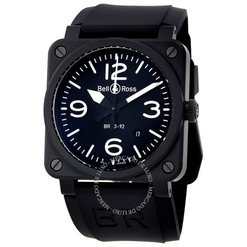 Relógio Aviation Automático Mostrador Preto 42 mm - Mercado de Luxo - O Maior E-Commerce de Bens, Produtos e Serviços de Luxo do Brasil.