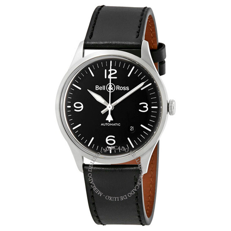 Relógio Mostrador preto automático vintage 38 mm - Mercado de Luxo - O Maior E-Commerce de Bens, Produtos e Serviços de Luxo do Brasil.