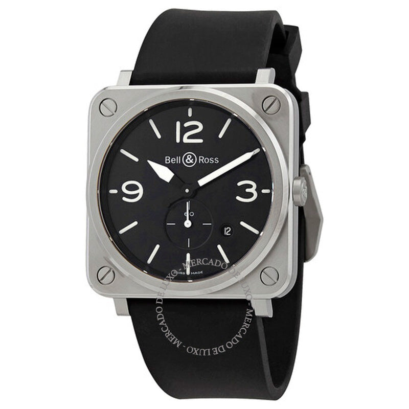 Relógio BRS-BLC-ST Mostrador Preto Quartzo 39 mm - Mercado de Luxo - O Maior E-Commerce de Bens, Produtos e Serviços de Luxo do Brasil.