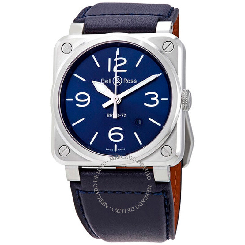 Relógio Aviação Automático Mostrador Azul 42 mm - Mercado de Luxo - O Maior E-Commerce de Bens, Produtos e Serviços de Luxo do Brasil.