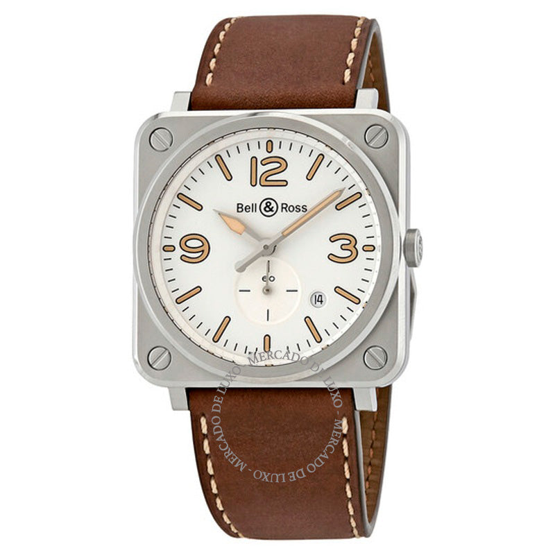 Relógio Steel Heritage S Mostrador Branco 39 mm - Mercado de Luxo - O Maior E-Commerce de Bens, Produtos e Serviços de Luxo do Brasil.