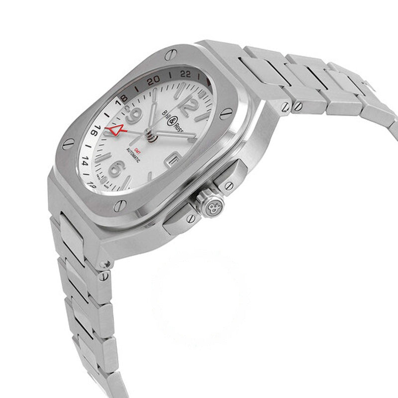 Relógio BR 05 Automático Mostrador Prateado 41 mm - Mercado de Luxo - O Maior E-Commerce de Bens, Produtos e Serviços de Luxo do Brasil.