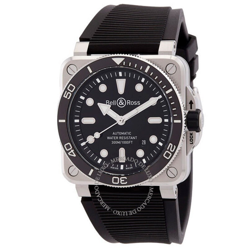 Relógio Diver Automático Mostrador Preto 42 mm - Mercado de Luxo - O Maior E-Commerce de Bens, Produtos e Serviços de Luxo do Brasil.