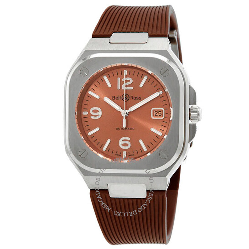Relógio BR 05 Automático Mostrador Marrom 40 mm - Mercado de Luxo - O Maior E-Commerce de Bens, Produtos e Serviços de Luxo do Brasil.