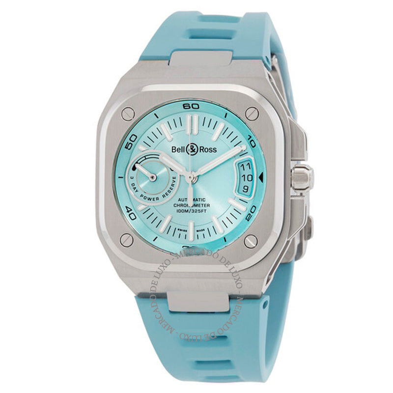 Relógio BR-X5 Automático Mostrador Azul 41 mm - Mercado de Luxo - O Maior E-Commerce de Bens, Produtos e Serviços de Luxo do Brasil.
