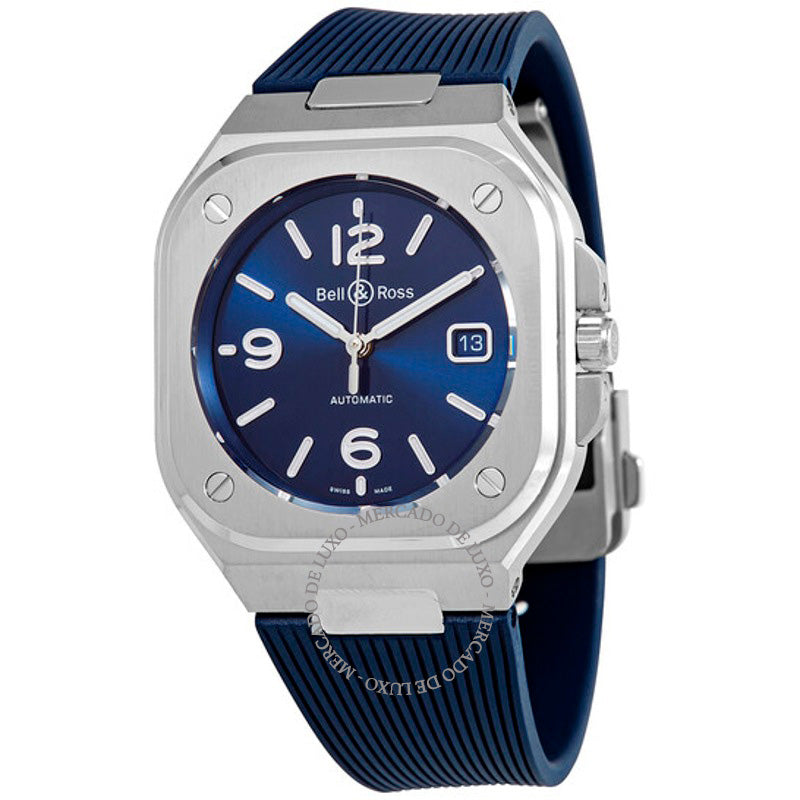 Relógio Mostrador azul automático 40 mm - Mercado de Luxo - O Maior E-Commerce de Bens, Produtos e Serviços de Luxo do Brasil.