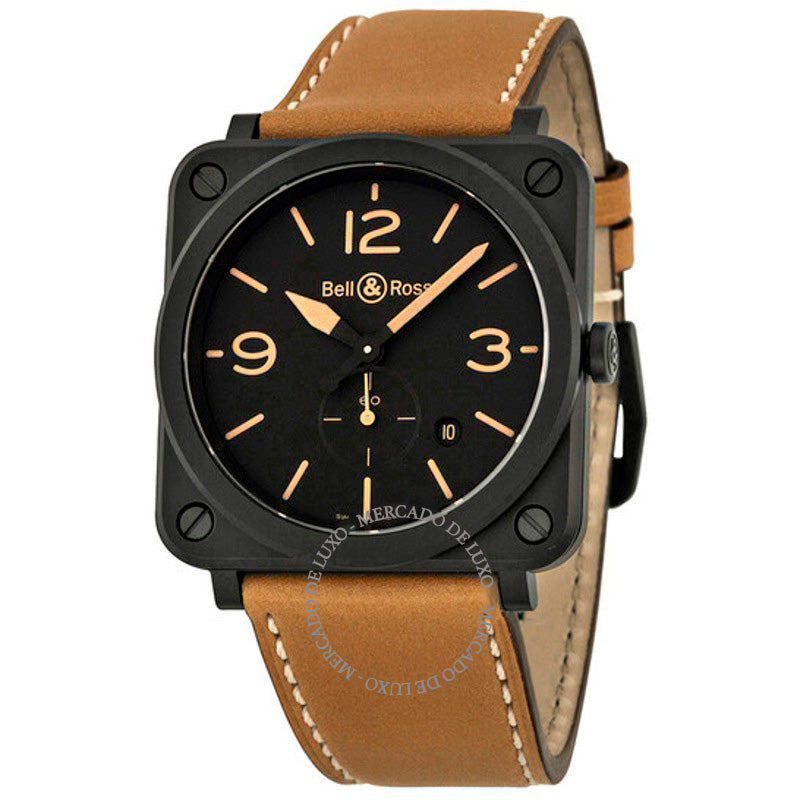 Relógio Mostrador preto 39 mm - Mercado de Luxo - O Maior E-Commerce de Bens, Produtos e Serviços de Luxo do Brasil.