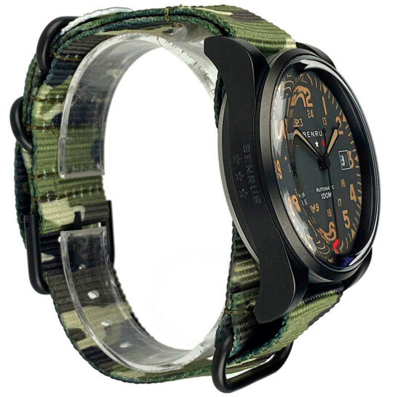 Relógio Mostrador preto automático de campo 41 mm - Mercado de Luxo - O Maior E-Commerce de Bens, Produtos e Serviços de Luxo do Brasil.