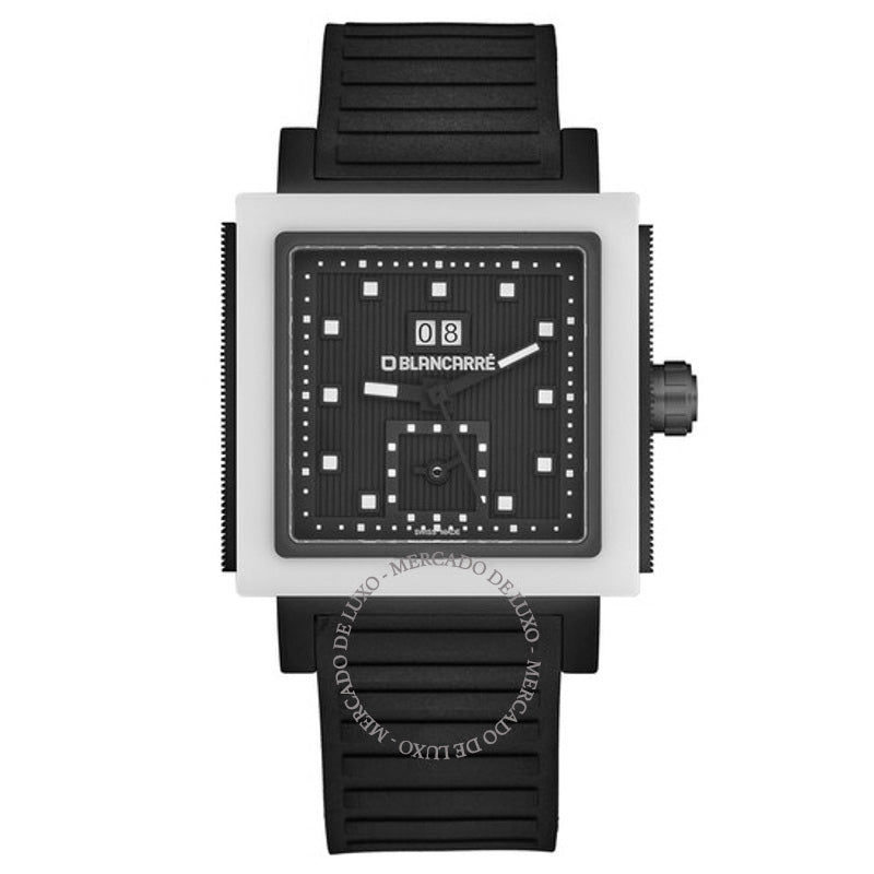 Relógio Mostrador preto automático quadrado 37 mm - Mercado de Luxo - O Maior E-Commerce de Bens, Produtos e Serviços de Luxo do Brasil.