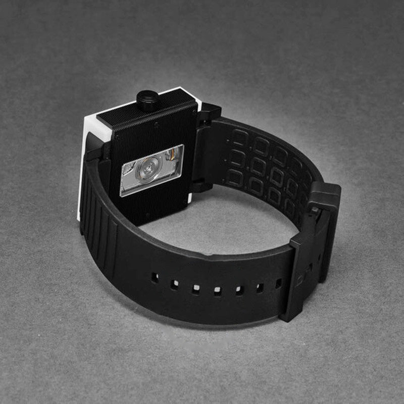 Relógio Mostrador preto automático quadrado 37 mm - Mercado de Luxo - O Maior E-Commerce de Bens, Produtos e Serviços de Luxo do Brasil.