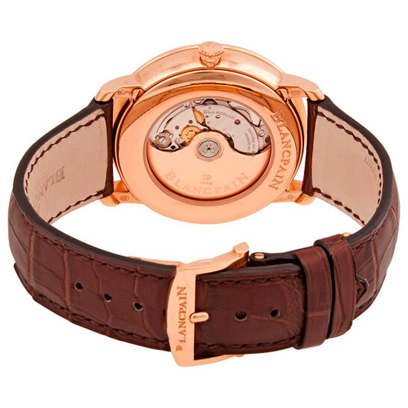 Relógio Villeret Ouro Rosa 18k Automático Mostrador Cinza 40 mm - Mercado de Luxo - O Maior E-Commerce de Bens, Produtos e Serviços de Luxo do Brasil.