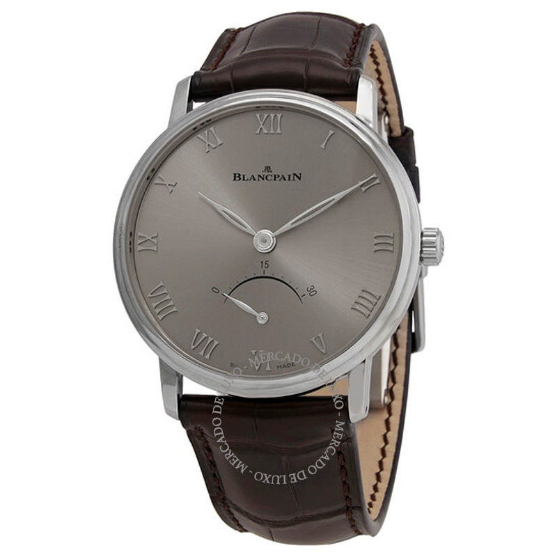 Relógio Villeret Ultra Slim Automático Mostrador Cinza 40 mm - Mercado de Luxo - O Maior E-Commerce de Bens, Produtos e Serviços de Luxo do Brasil.