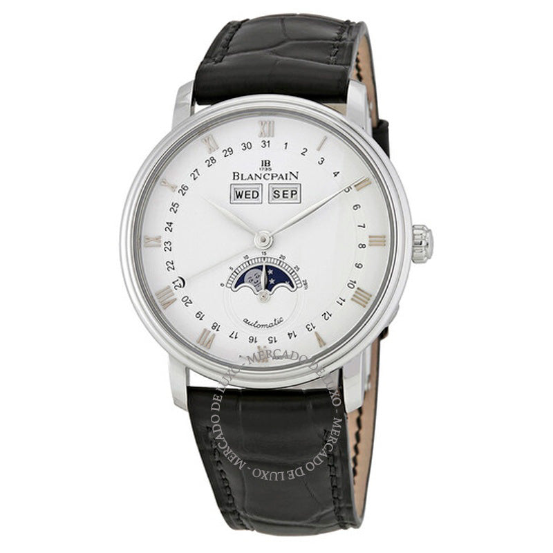 Relógio Quantieme Completo Automático Mostrador Branco 37 mm - Mercado de Luxo - O Maior E-Commerce de Bens, Produtos e Serviços de Luxo do Brasil.