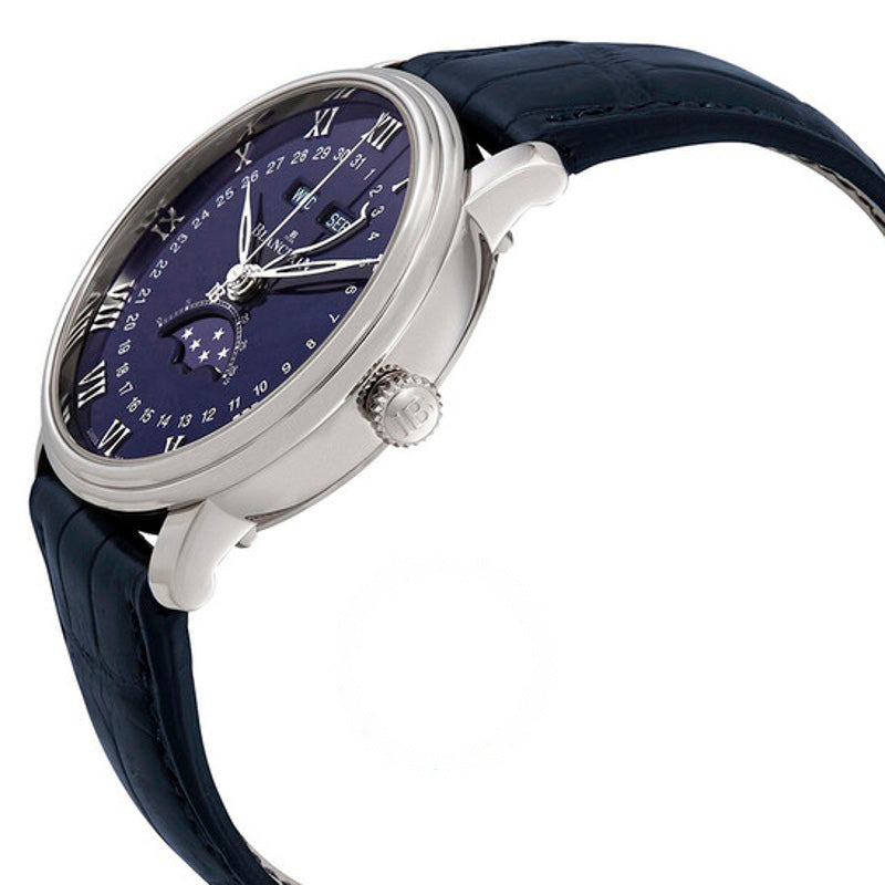 Relógio Mostrador Flinque Lacado Azul Villeret 40 mm - Mercado de Luxo - O Maior E-Commerce de Bens, Produtos e Serviços de Luxo do Brasil.