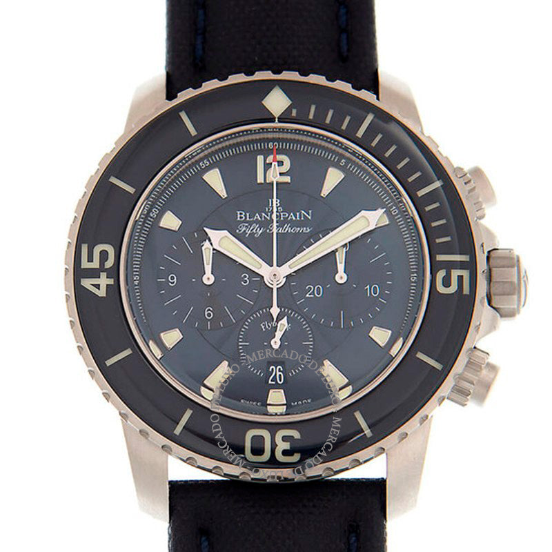 Relógio Fifty Fathoms Cronógrafo Automático 45 mm - Mercado de Luxo - O Maior E-Commerce de Bens, Produtos e Serviços de Luxo do Brasil.