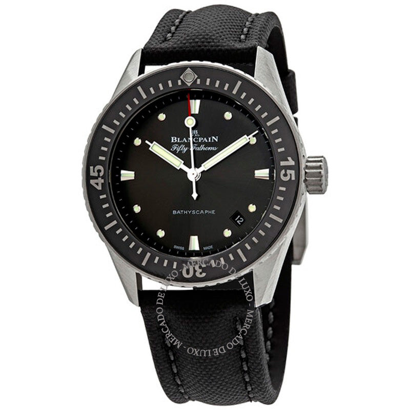 Relógio Fifty Fathoms Batiscafo Automático 38 mm - Mercado de Luxo - O Maior E-Commerce de Bens, Produtos e Serviços de Luxo do Brasil.
