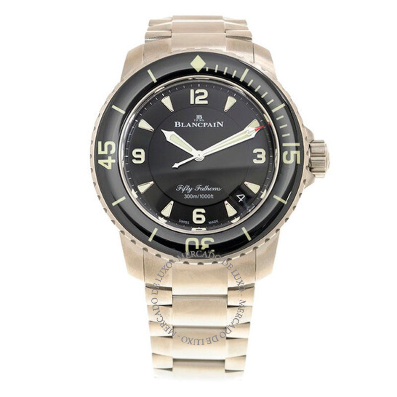 Relógio Fifty Fathoms Automático Mostrador Preto 45 mm - Mercado de Luxo - O Maior E-Commerce de Bens, Produtos e Serviços de Luxo do Brasil.