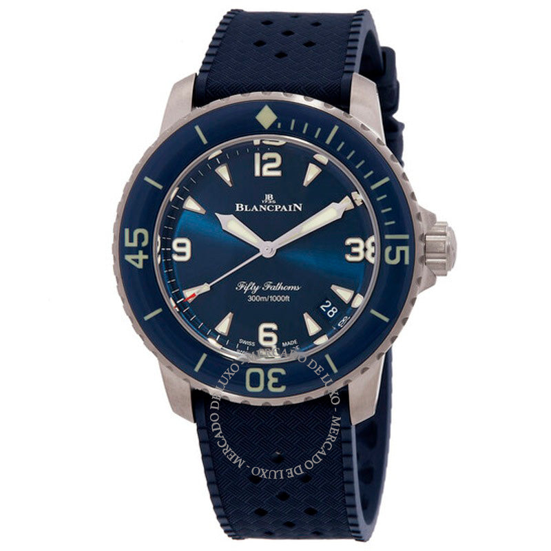 Relógio Fifty Fathoms Automático Mostrador Azul 42 mm - Mercado de Luxo - O Maior E-Commerce de Bens, Produtos e Serviços de Luxo do Brasil.