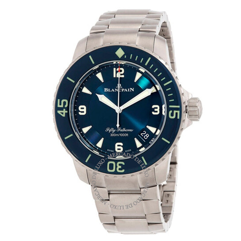 Relógio Fifty Fathoms Automático Mostrador Azul 45 mm - Mercado de Luxo - O Maior E-Commerce de Bens, Produtos e Serviços de Luxo do Brasil.