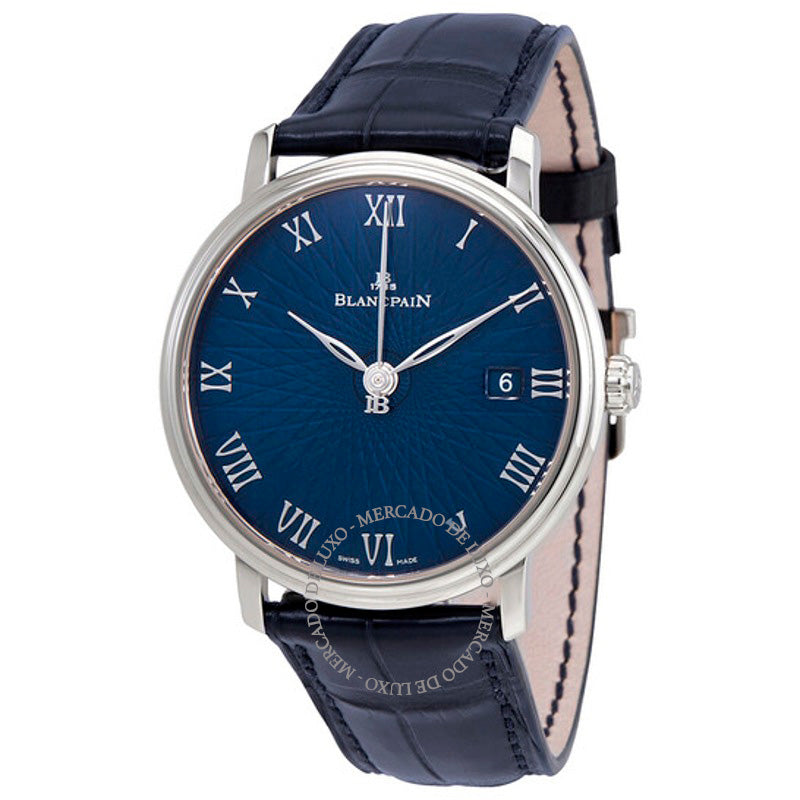 Relógio Villeret Ultra Slim Mostrador Azul 38 mm - Mercado de Luxo - O Maior E-Commerce de Bens, Produtos e Serviços de Luxo do Brasil.