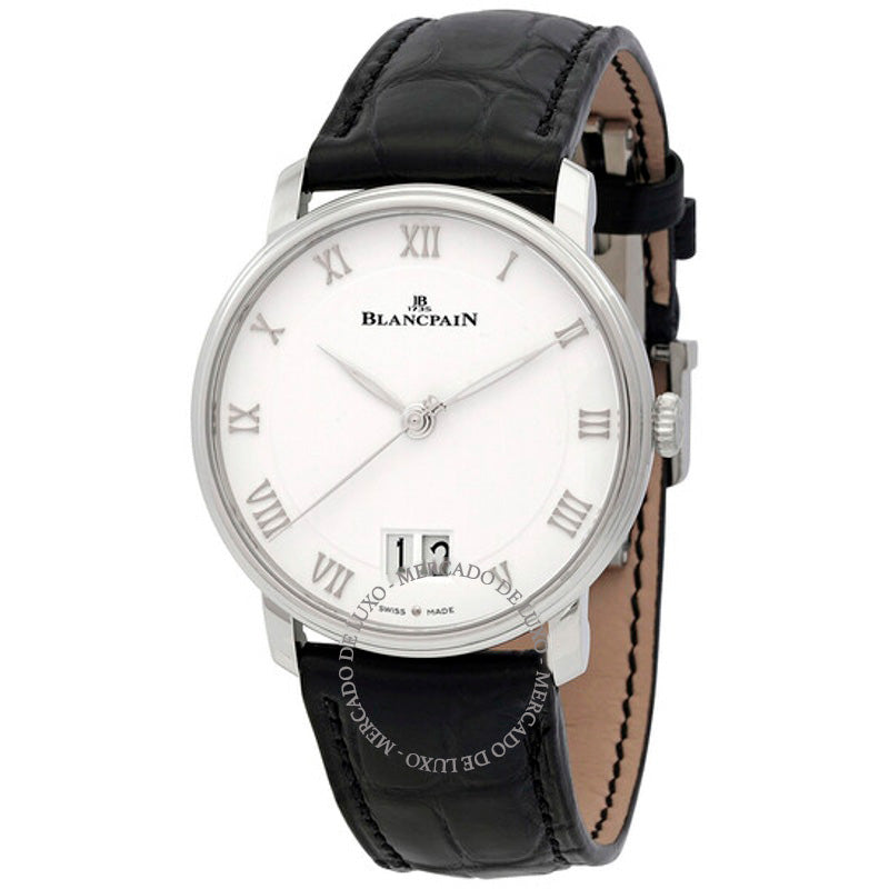 Relógio Grande Date Mostrador Branco 40 mm - Mercado de Luxo - O Maior E-Commerce de Bens, Produtos e Serviços de Luxo do Brasil.