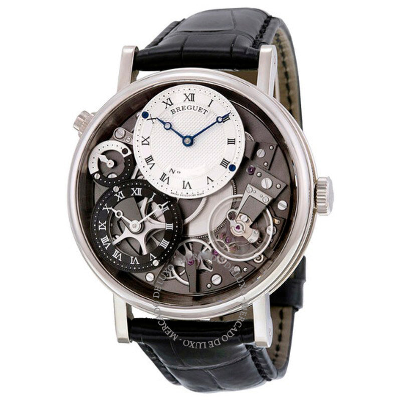 Relógio Tradição Ouro Branco 18k GMT Manual Prata Mostrador Esqueleto  - Mercado de Luxo - O Maior E-Commerce de Bens, Produtos e Serviços de Luxo do Brasil.