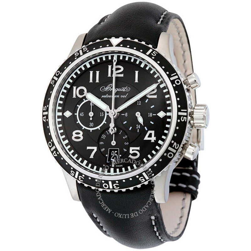 Relógio Transatlantique Tipo XXI Flyback Automático Mostrador Preto 42 mm - Mercado de Luxo - O Maior E-Commerce de Bens, Produtos e Serviços de Luxo do Brasil.