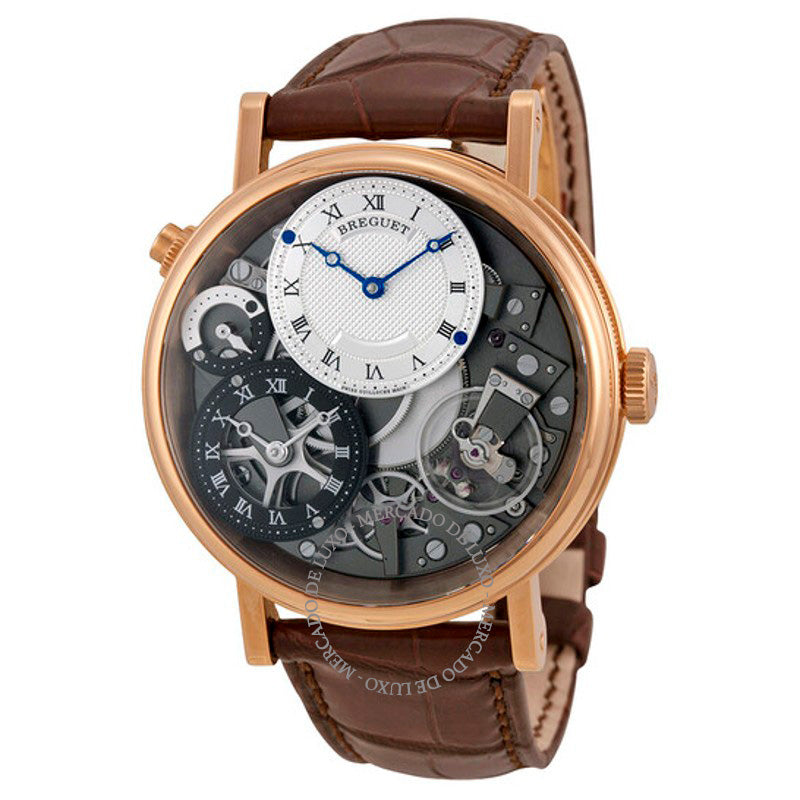 Relógio Mostrador Esquelético Manual GMT Tradição 40 mm - Mercado de Luxo - O Maior E-Commerce de Bens, Produtos e Serviços de Luxo do Brasil.