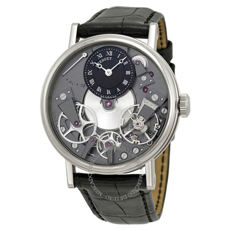 Relógio Mostrador esqueleto preto tradicional 37 mm - Mercado de Luxo - O Maior E-Commerce de Bens, Produtos e Serviços de Luxo do Brasil.