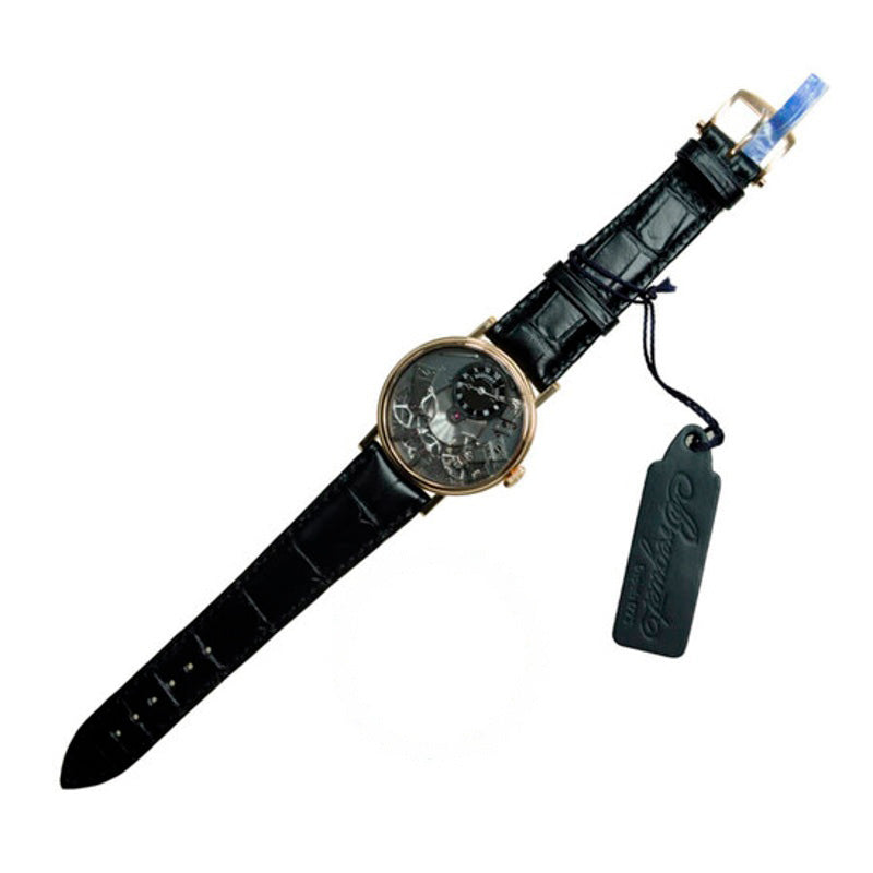 Relógio Mostrador esqueleto preto tradicional 37 mm - Mercado de Luxo - O Maior E-Commerce de Bens, Produtos e Serviços de Luxo do Brasil.
