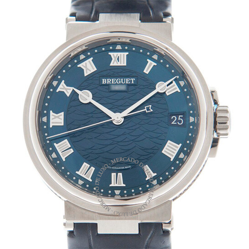 Relógio Marine Automático Mostrador Azul 40 mm - Mercado de Luxo - O Maior E-Commerce de Bens, Produtos e Serviços de Luxo do Brasil.