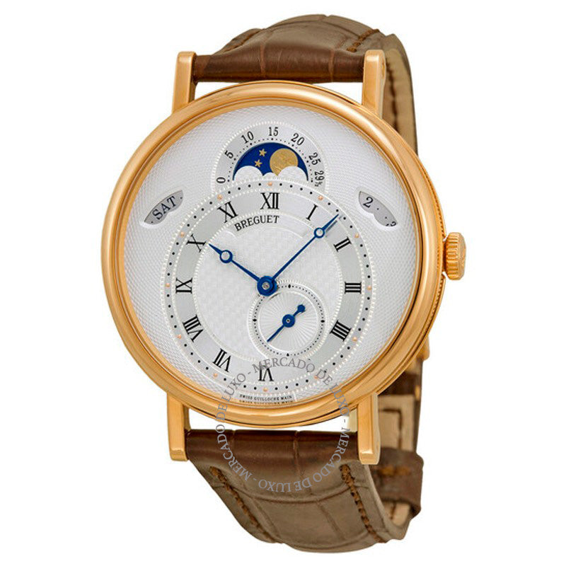 Relógio Mostrador prateado clássico 39 mm - Mercado de Luxo - O Maior E-Commerce de Bens, Produtos e Serviços de Luxo do Brasil.