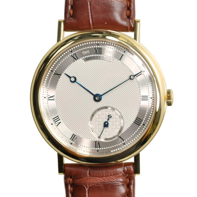 Relógio Mostrador prateado clássico 40 mm - Mercado de Luxo - O Maior E-Commerce de Bens, Produtos e Serviços de Luxo do Brasil.
