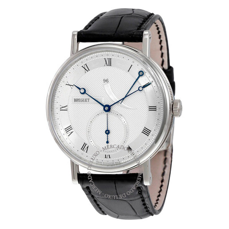 Relógio Mostrador prateado clássico 38 mm - Mercado de Luxo - O Maior E-Commerce de Bens, Produtos e Serviços de Luxo do Brasil.