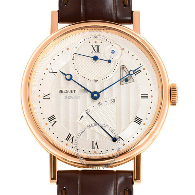 Relógio Mostrador prateado clássico 41 mm - Mercado de Luxo - O Maior E-Commerce de Bens, Produtos e Serviços de Luxo do Brasil.